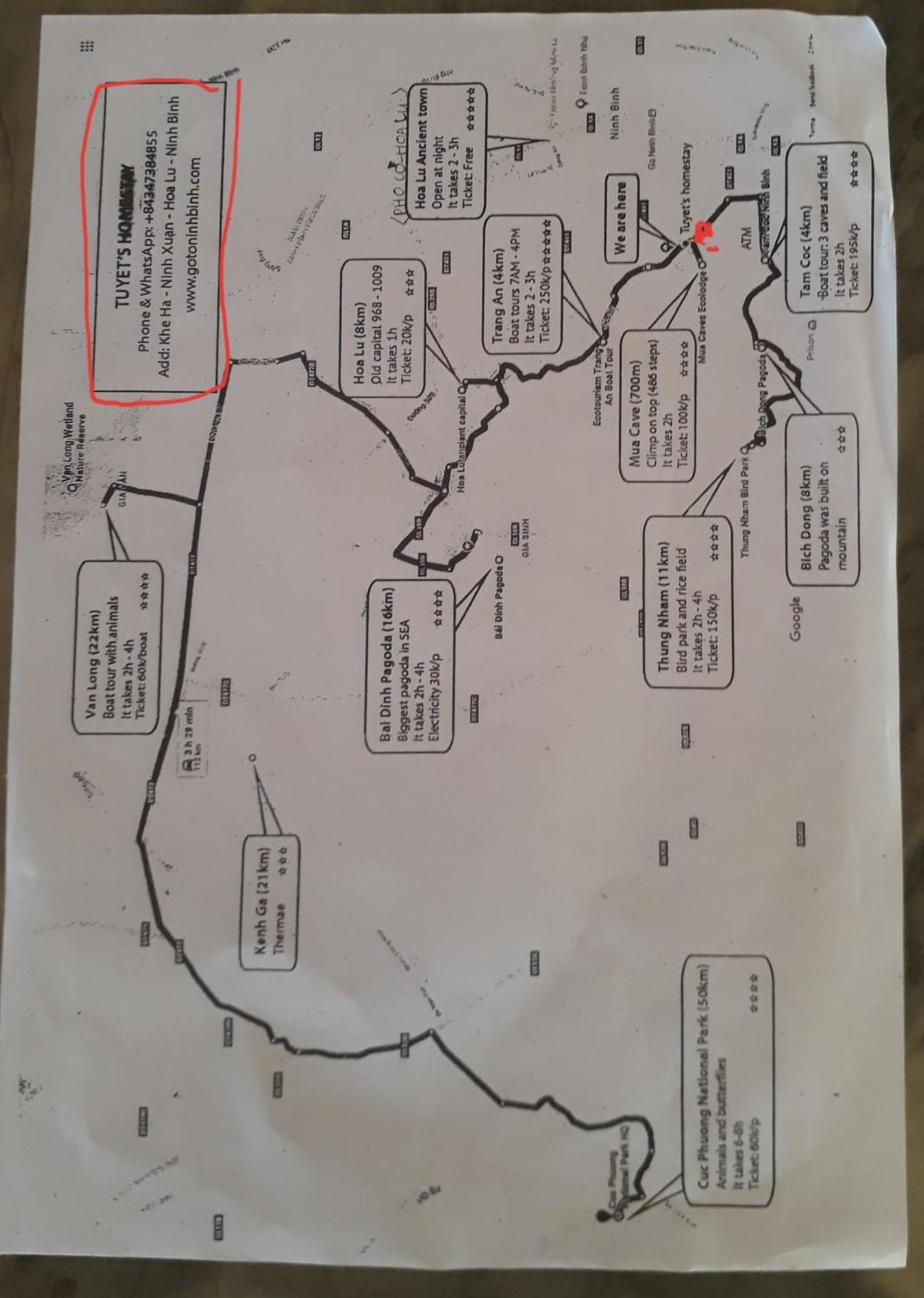 Tuyet'S Homestay نينه بينه المظهر الخارجي الصورة